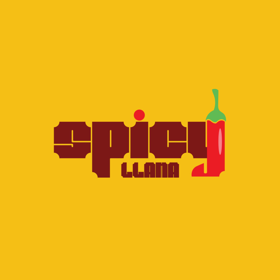 Spicy Llama — logo design by Seedmark Studio