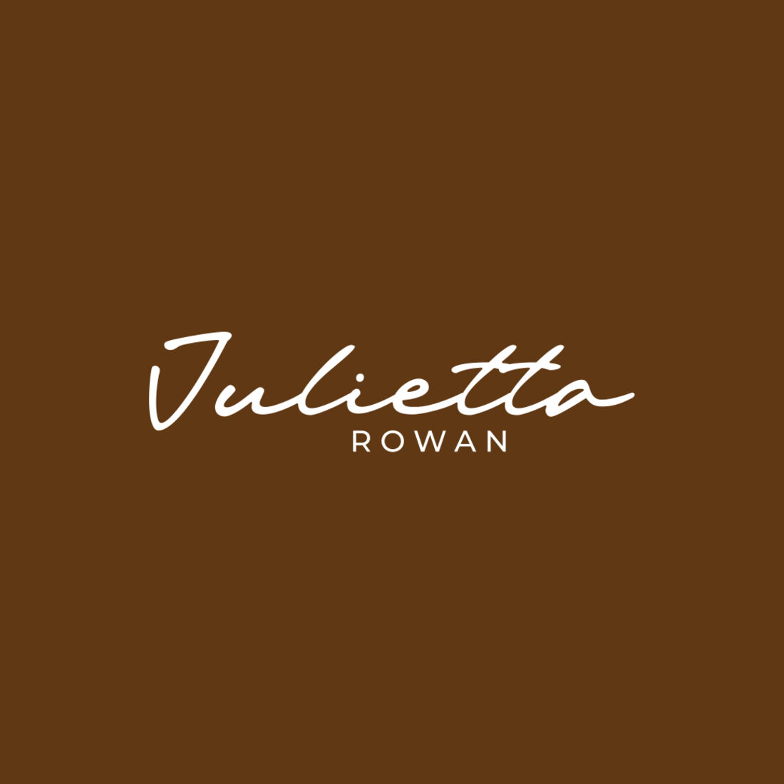Julietta Rowan — logo design by Seedmark Studio
