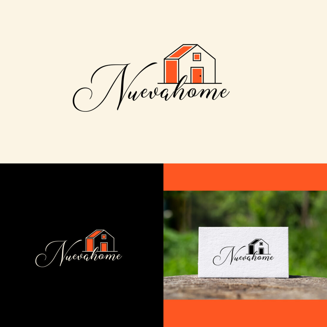 Nuevahome — logo design by Seedmark Studio